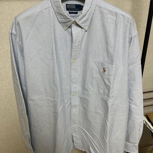 폴로 옥스포드 빅셔츠