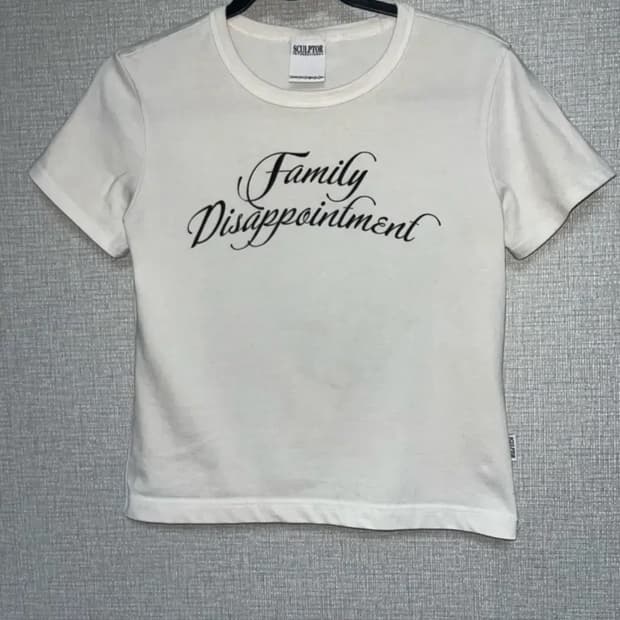 스컬프터 family disappointments 반팔 화이트