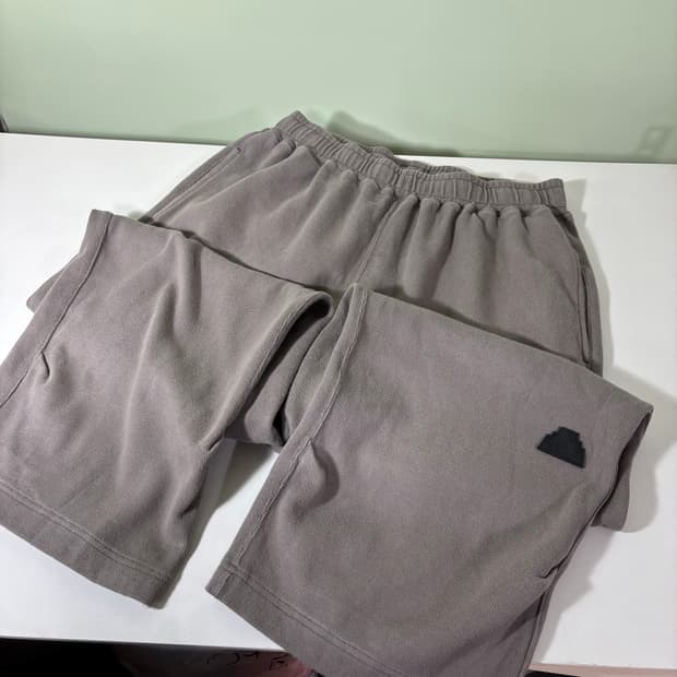 L 카브엠트 CE DBL 니트 밴딩 루즈핏 조그팬츠