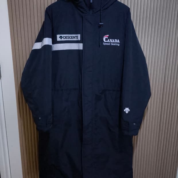 100 데상트 캐나다 스피드스케이팅 롱자켓 파카