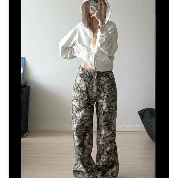 NEEDLE 니들 X ERTR Real Tree Denim Pants