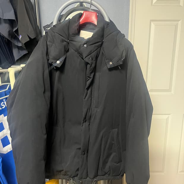 L 요코사카모토 클래식 다운 자켓 패딩 블랙