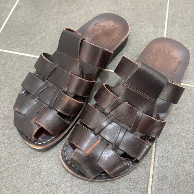 예루살렘 샌들 미카엘 슬라이드 BROWN (250)