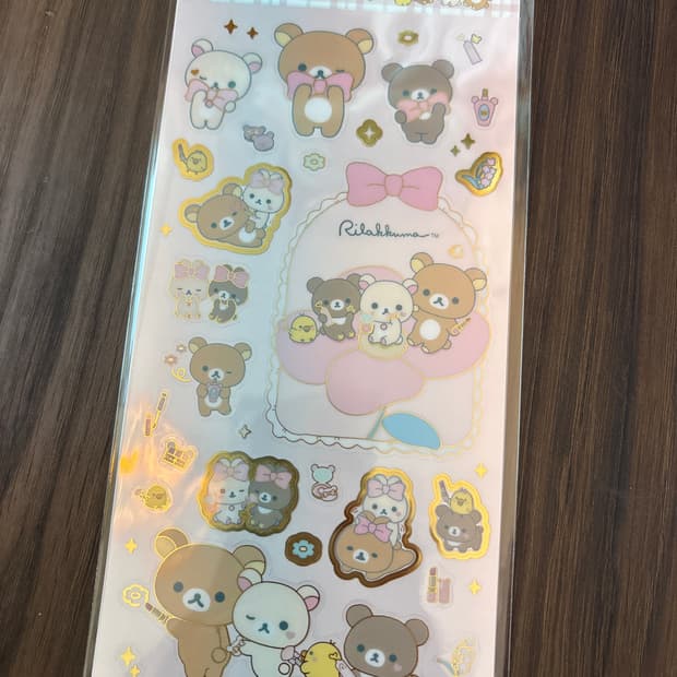 리락쿠마 스티커