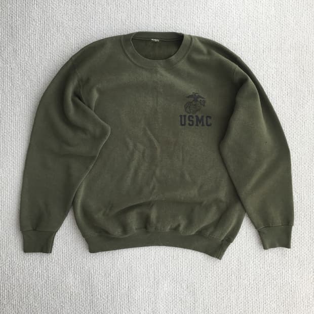 굿컨디션 usmc 미 해병대 스웻셔츠