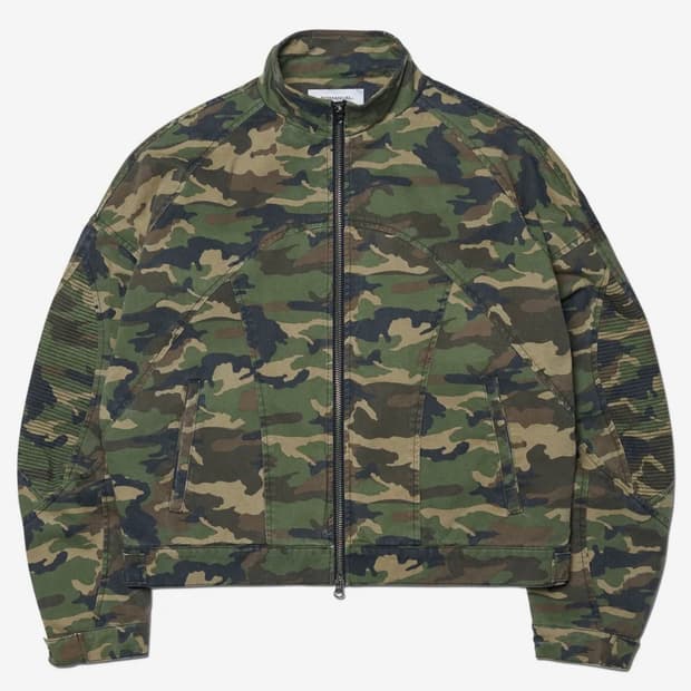 노매뉴얼 카모 자켓 밀리터리