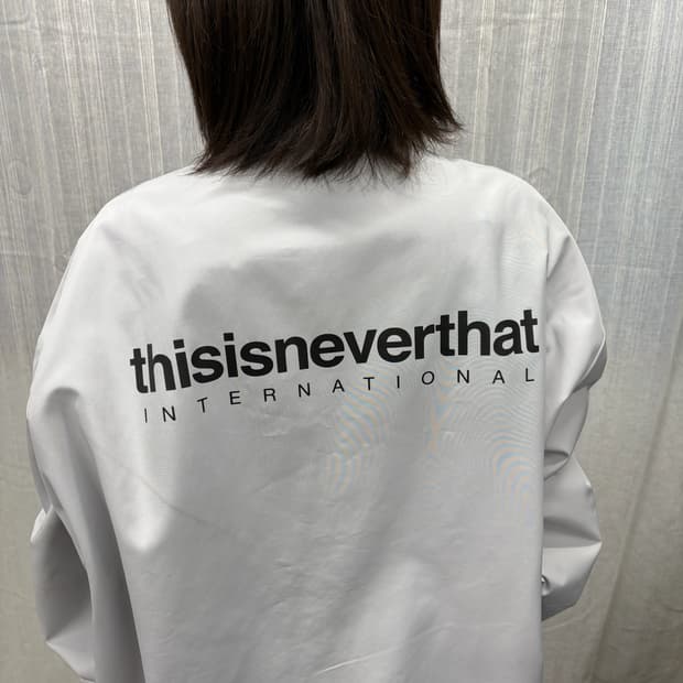 디스이즈네버댓 INTL Jacket Grey 바람막이