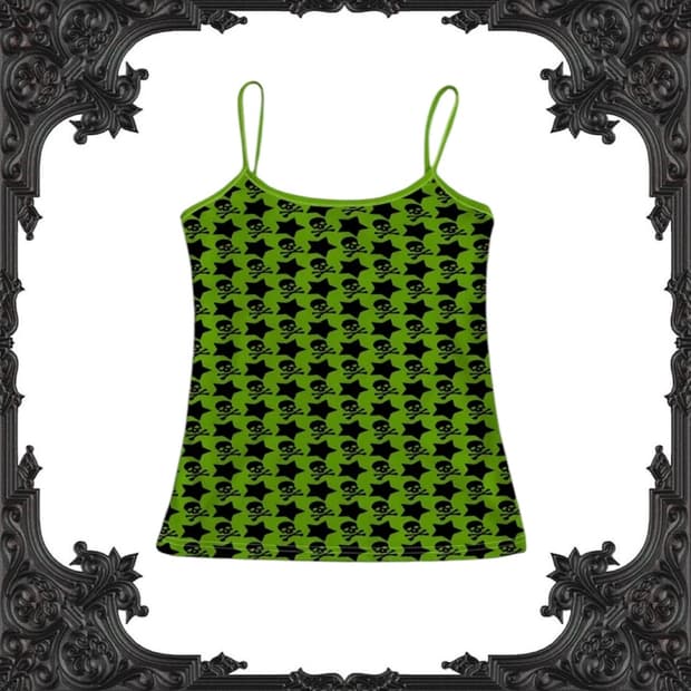 Digital Skull Star Sleeveless