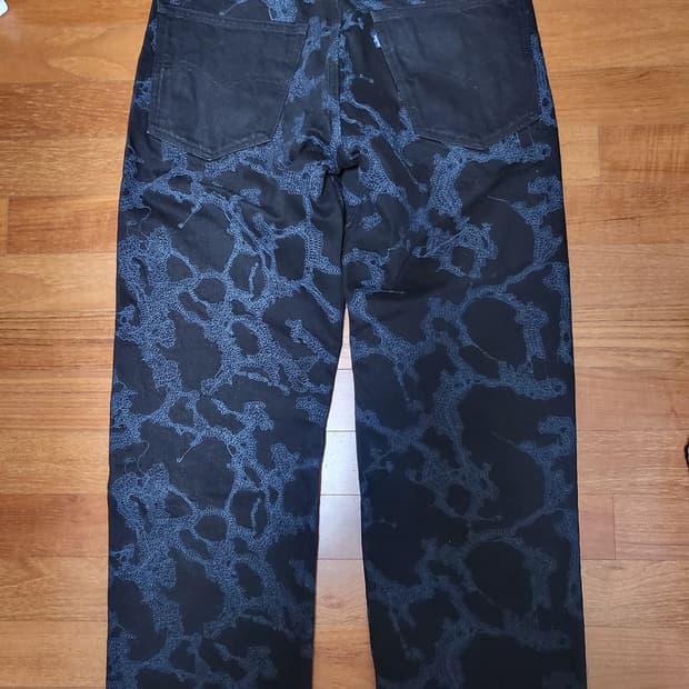 리바이스 levis 블루탭 마커 루즈 진 데님 팬츠 일본 한정판