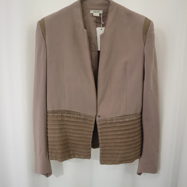 Helmut Lang suede jacket