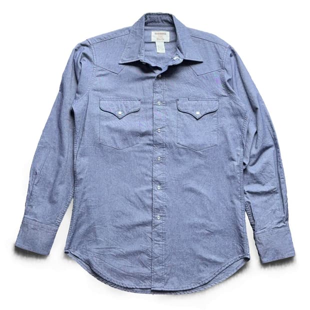 Ruddock Chambray Western Snap Shirt