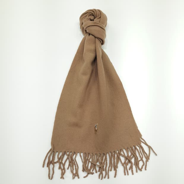 MX202 폴로 랄프로렌 베이지 램스울 목도리 머플러