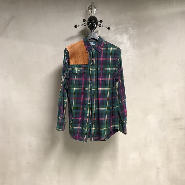 폴로 랄프로렌 체크 셔츠 S