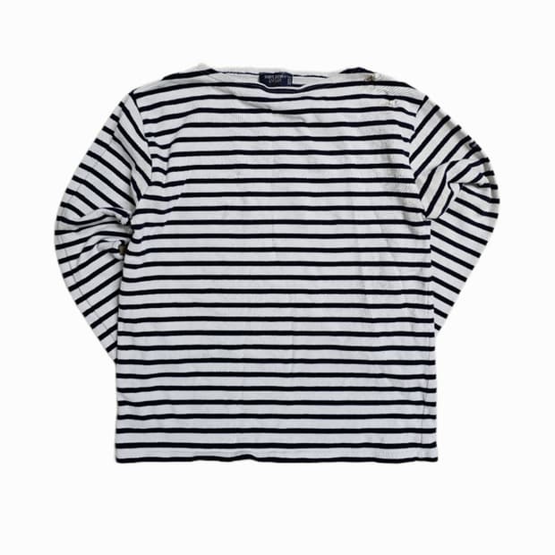 [M] 세인트 제임스 라틀리에 스트라이프 보트넥 티셔츠