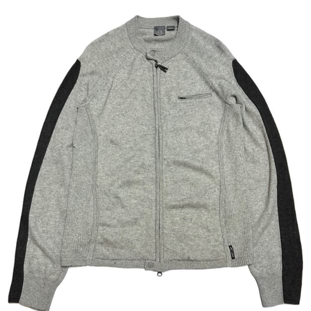 알마니 익스체인지 니트 집업