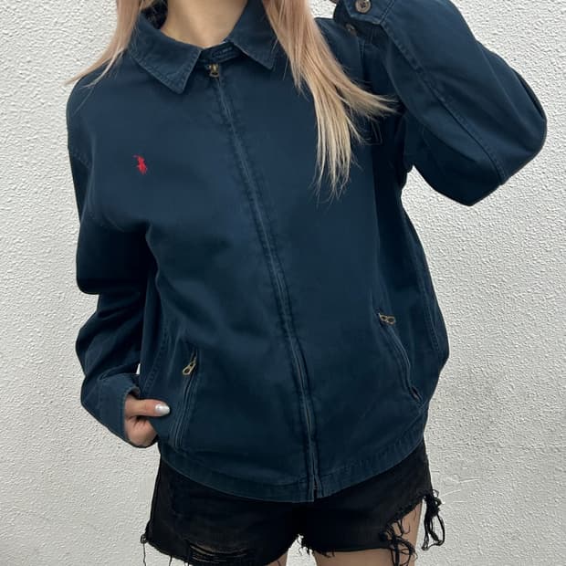 폴로 랄프로렌 레드포니 네이비 코튼 자켓 XL
