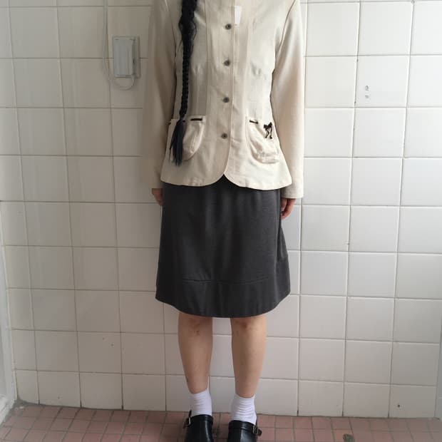 Pocket point high neck jacket