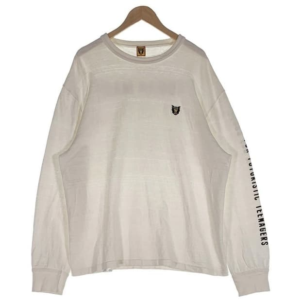 휴먼 메이드 클래식 롱슬리브 티셔츠 화이트