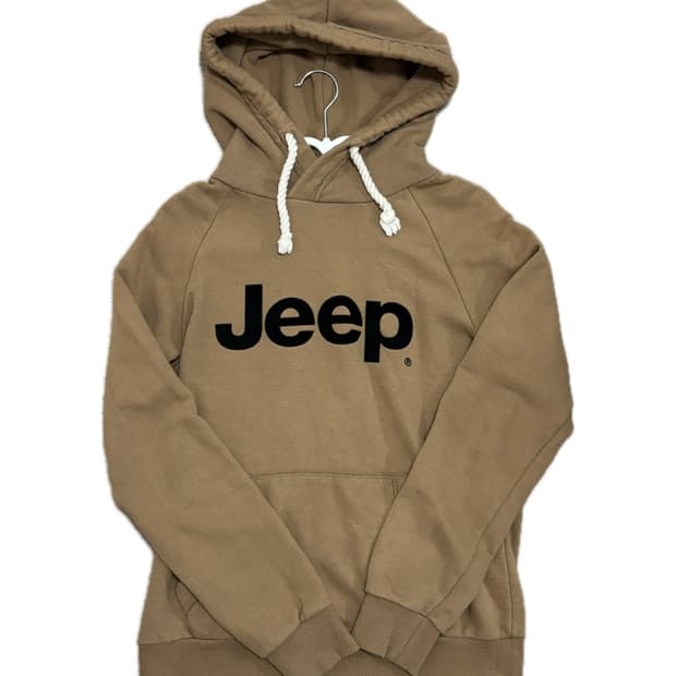 Jeep 브라운 후드티 S