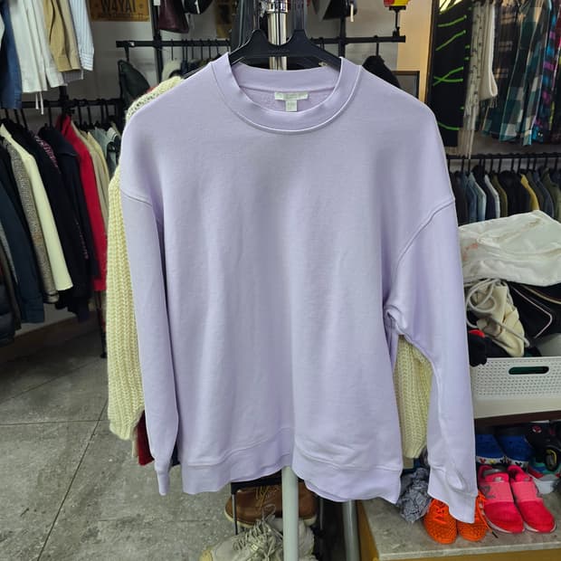 COS 코스 라벤더 맨투맨 티셔츠 (1257)