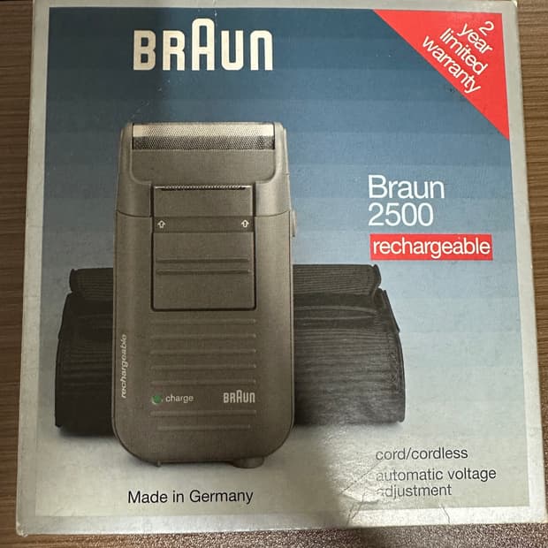 1970년대 희귀 빈티지 1983s 브라운 Braun2500 풀박새상품