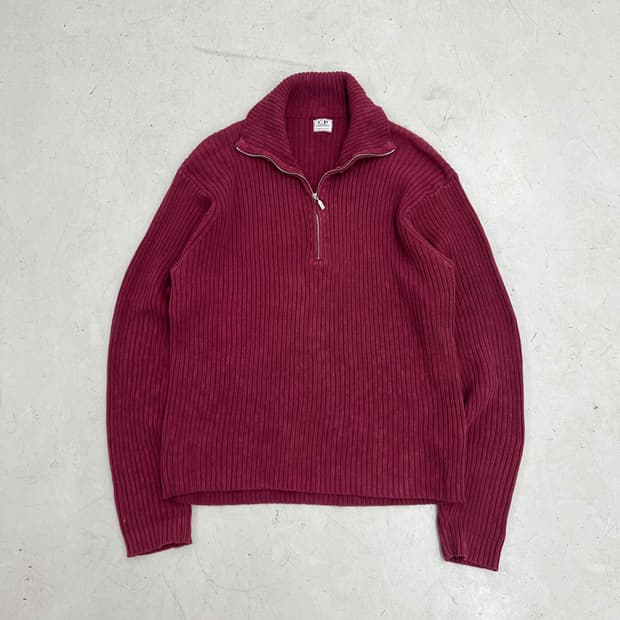 CP컴퍼니 코튼 풀오버 니트