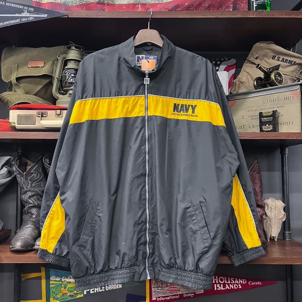 90s US NAVY 아카데미 윈드 브레이커 IPFU