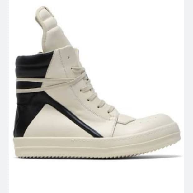 [구매] 릭오웬스 지오바스켓 밀크블랙/ 밀크 42