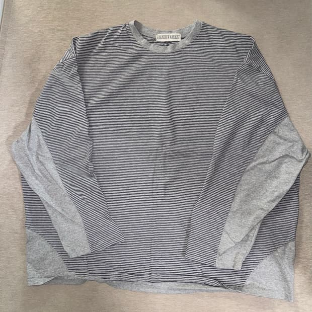 파머스마켓) farmers market stripe t