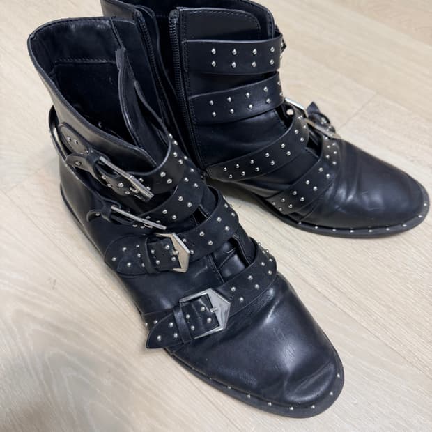 빈티지 워커 구두