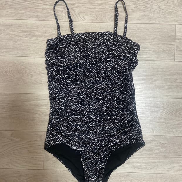 COURRI 코우리 셔링 원피스 수영복 모노키니 S