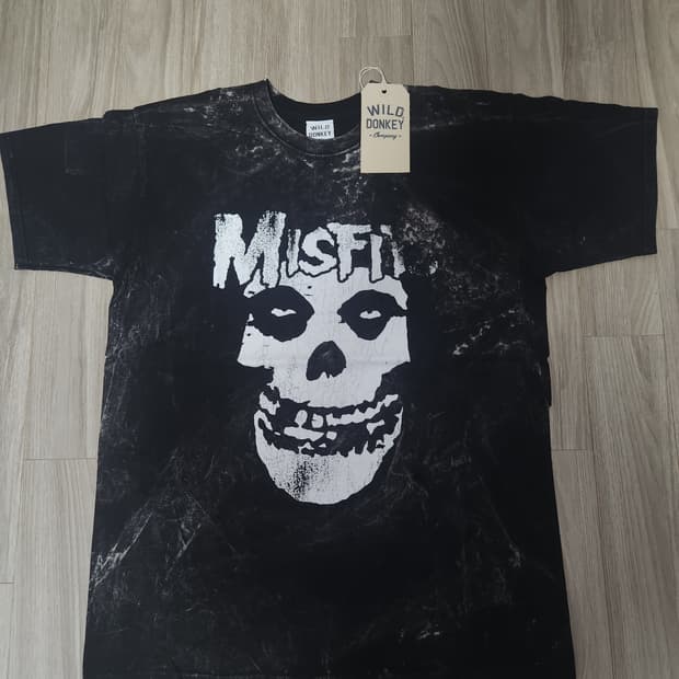 와일드 동키 미스피츠 Misfits 반팔티 M