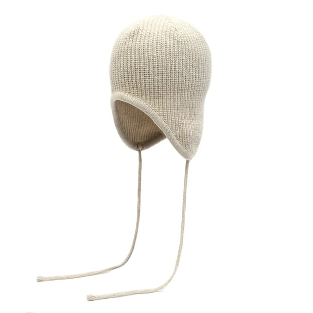 UNDERCONTROLSTUDIO string earflap beanie