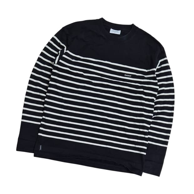 커버낫 스트라이프 긴팔티