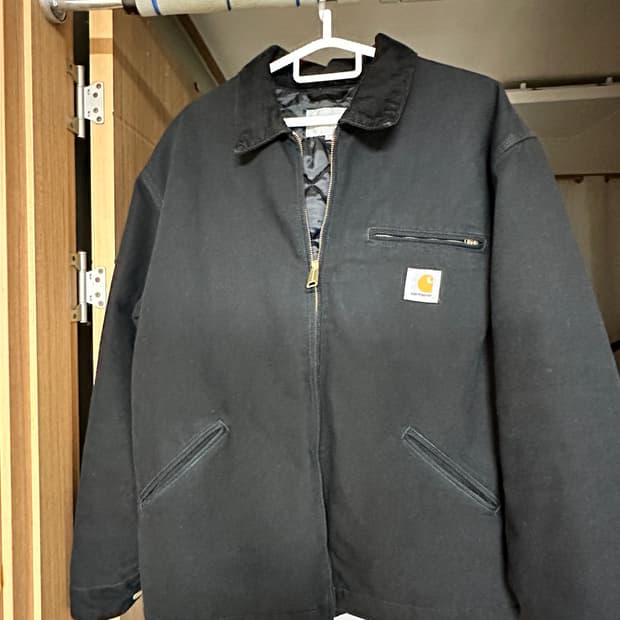 칼하트 윕 디트로이트 OG 자켓 블랙