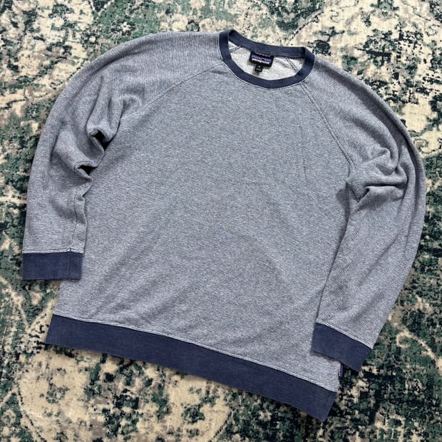 파타고니아 스트라이프 크루넥 스웻 맨투맨 (XL)