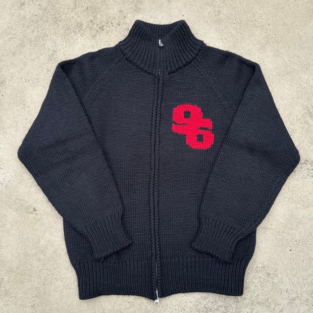 Japenese vintage 96 집업 스웨터 
