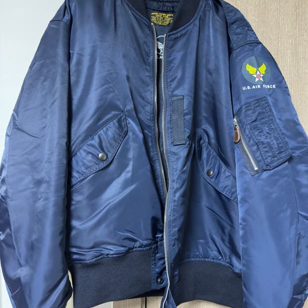 브론슨 L-2자켓 L사이즈(size 42) 네이비