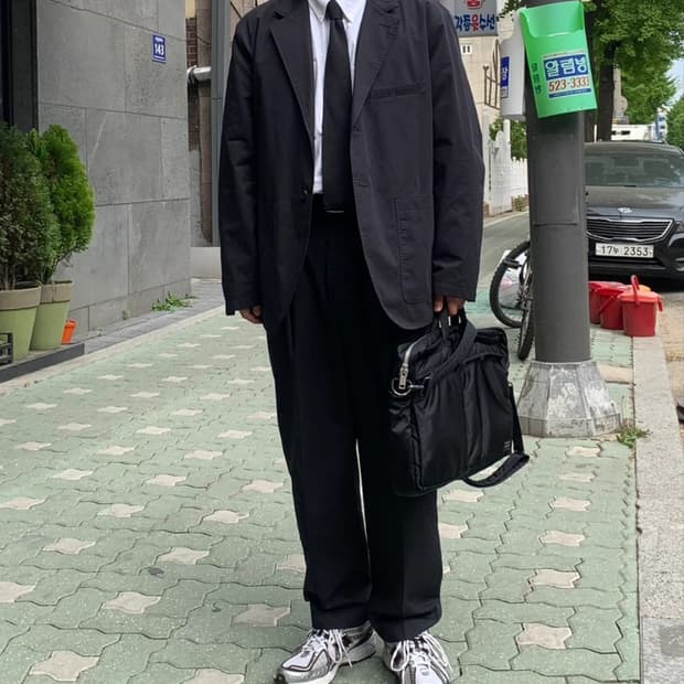요시다 포터 2WAY 브리프케이스 블랙