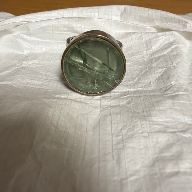 크래시 실버 링