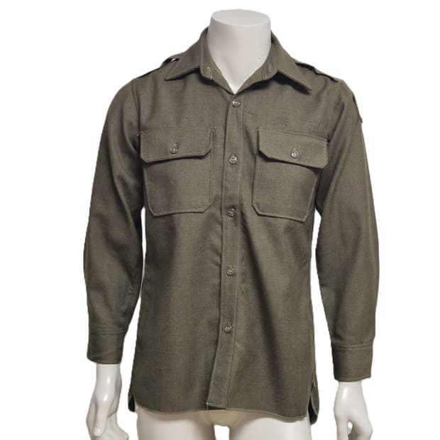육군 구형 제1야전군사령부 전투복 정보 긴팔 카라티 셔츠 남방 (M)