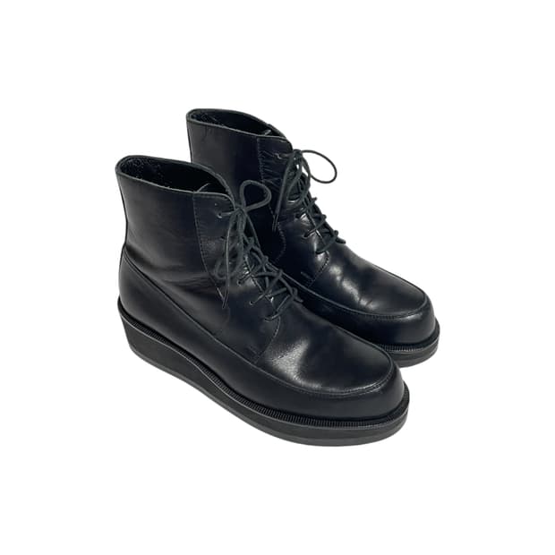 요지 야마모토 와이즈 플랫폼 부츠