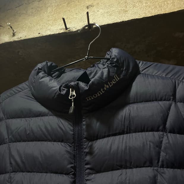 Montbell 몽벨 할로우 푸퍼 구스다운 경량패딩 XXL