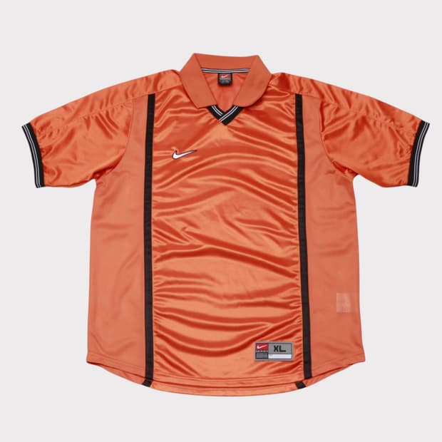 [XL] 00's 나이키 스우시 올드스쿨 사커 져지