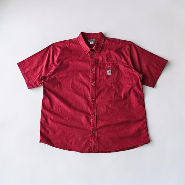 FR칼하트 면 오버핏 반팔셔츠 XXXL