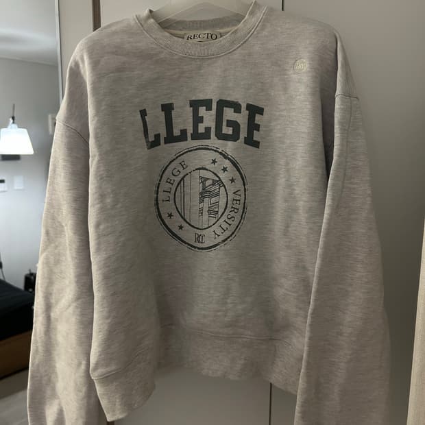 렉토 남성 스웻셔츠 그레이