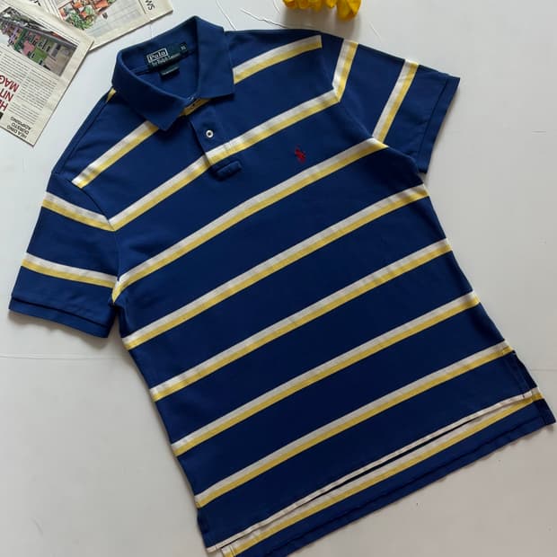 Polo 폴로랄프로렌 스트라이프 카라티 