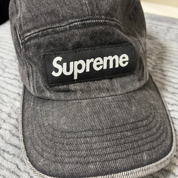 슈프림 데님 캠프캡 23ss
