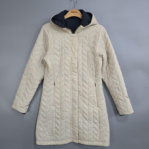 노스페이스(The North Face) 퀼팅 후드 패딩 코트 90