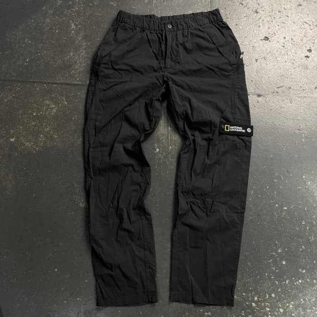 95-100 내셔널지오그래픽 와펜 나일론 팬츠 